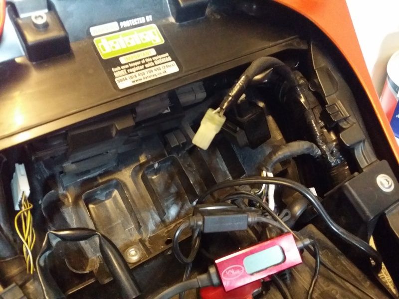 GiPro gear indicator install Kawasaki H2Z and Z1000 UK Owners Club